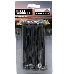 Кілочки High Peak ABS Mushroom Peg 13 см 6 шт. Black (42216) 929001