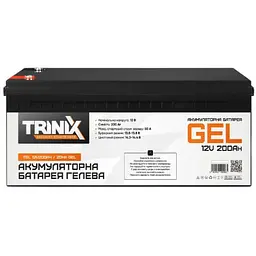 Акумулятор Trinix TGL 12V 200Ah/20Hr GEL - мініатюра 2