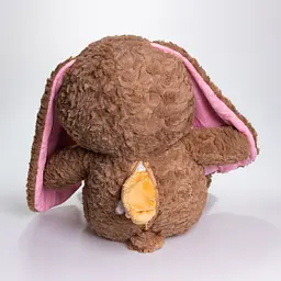 М'яка іграшка-плед  та подушка 3 в 1 Зайчик плед в іграшці 35×32×40 (см)  Коричневий Colorful Home 509-9BR - мініатюра 3