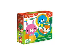 Гра настільна VLADI TOYS "Fisher Price Лісові друзі" (укр) VT4502-04