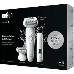 Епілятор Braun Silk-epil 9 SES 9-341 [125624] - мініатюра 6