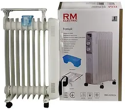 Радіатор масляний RM Electric RM-02002e (9 секцій, зволожувач повітря, сушарка) - мініатюра 2