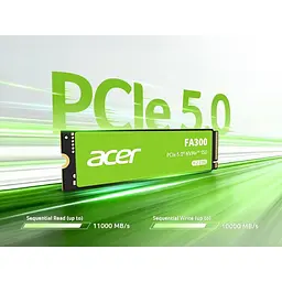 Накопичувач SSD Acer m.2 NVMe 1Tb FA300 PCIe 5x4 3D NAND (BL.9BWWA.167) - мініатюра 7