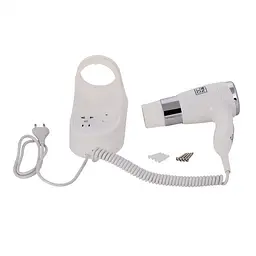 Настінний фен Lidz 130.01.90 1300W (WHI) - мініатюра 3