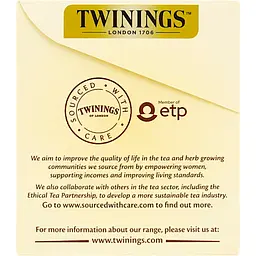 Чай Twinings чорний з ароматом ванілі в пакетиках 50 г (25 шт. х 2 г) - мініатюра 5