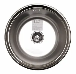Кухонна мийка Romzha Pula Textura RO49664, Сірий