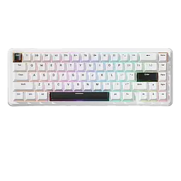 Клавіатура Attack Shark X65 HE RGB White