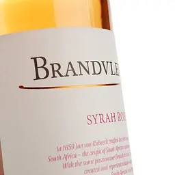 Вино Brandvlei Syrah Rose, рожеве, сухе, 0,75 л - мініатюра 3