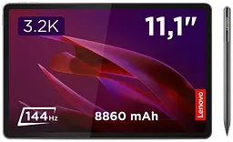Планшет Lenovo Yoga Tab 8/256GB WiFi Luna Grey + Pen (ZAG60200UA) (7246161)