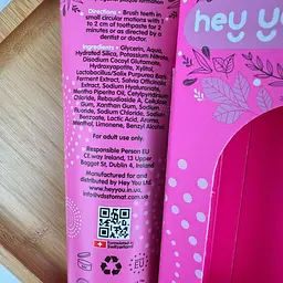 Зубная паста hey you Bioactive Gum Protection защита десен (с пробиотиками и шалфеем, фтор 1448 ppm) 100 мл - миниатюра 3