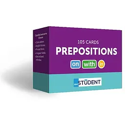 Настільна гра English Student Картки для вивчення англійських слів English Student Prepositions (укр.) (591225998)