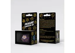Кубик Treasure Generator Die: Shimmering Purple&Gold (D12) (12VTRG02)