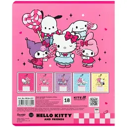 Зошит Kite Hello Kitty and Friends, 18 аркушів, лінія (HK26-237) - мініатюра 10