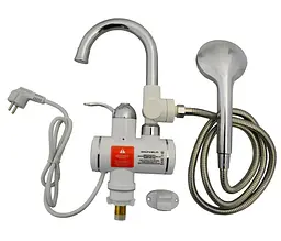 Електронагрівач проточної води Grunhelm EWH 1X 3FSH LED (105931) - мініатюра 2