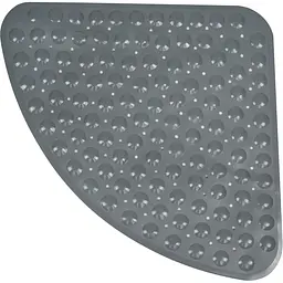 Килимок для душу трикутний Eco Fabric Сфери 72х51 см сірий (7251-001)