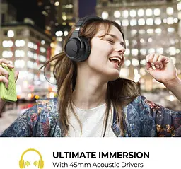 Бездротові Bluetooth-навушники Commalta E7 з активним шумозаглушенням і насиченими басами, чіткі виклики, Bluetooth 5.0 - мініатюра 7