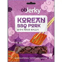 Свинина  Обjerky Корейське барбекю в'ялена 50 г
