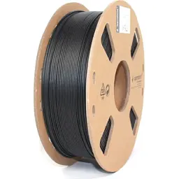 Пластик для 3D-принтера Gembird PLA+, 1.75 мм, 1 kg, Black (3DP-PLA+1.75-02-BK)