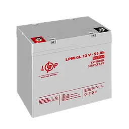 Акція.Акумулятор гелевий LPM-GL 12V - 55 Ah - мініатюра 3