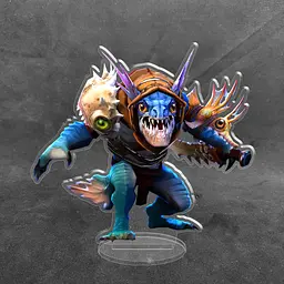 Акрилова колекційна фігурка Dota 2 Slark 15 см - мініатюра 2