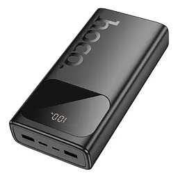 Зовнішній акумулятор HOCO J144A Hymn power bank(30000mAh) Black (6942007642132) - мініатюра 4