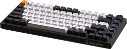 Клавіатура GamePro MK160B Outemu Red Hot-Swap RGB USB Black (MK160B) - мініатюра 4