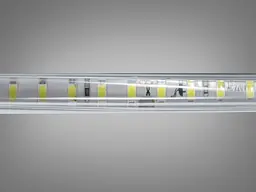 Світлодіодна стрічка 220в, 120штм, герметична, 10мм, холодний - мініатюра 4