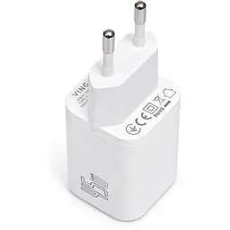 Зарядний пристрій Vinga USB-C PD PPS 45W (VCR45CB) - мініатюра 8