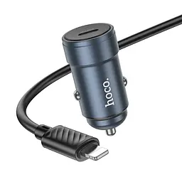 Автомобільний зарядний пристрій HOCO Z57 Glorious single-port PD30W - мініатюра 3