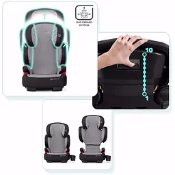 Автокрісло Kinderkraft 15-36 кг IsoFix Unity Grey - мініатюра 9