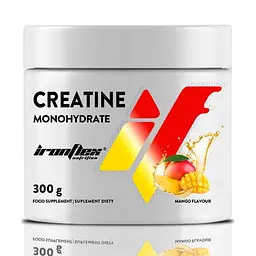Креатин Creatine Monohydrate 300 грам - Манго IronFlex vit0003893