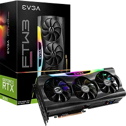 Відеокарта GeForce RTX 3080 10GB Evga FTW3 Ultra Gaming (10G-P5-3897-KL) Б/В - мініатюра 1