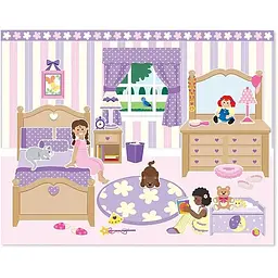 Набір наліпок Melissa & Doug Мій будинок багаторазові (MD14197) - мініатюра 2