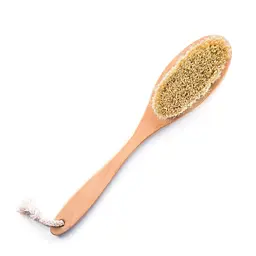 Щітка для сухого масажу сизалева Hillary + Скраб для тіла парфумований Perfumed Oil Scrub Flowers Hillary 200 г - мініатюра 7