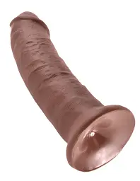Фалоімітатор King Cock 9" 22.9 см коричневий - мініатюра 5