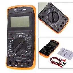 Цифровий Професійний мультиметр DT-9205A тестер вольтметр - мініатюра 3