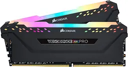 Модуль пам'яті Corsair DDR4 16Gb (2x8) Vengeance RGB Pro Black 3200 MHz (CMW16GX4M2E3200C16)