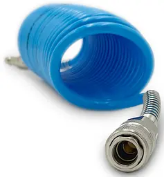 Шланг спіральний швидкознімний 5,5x8 мм L = 5 м поліуретановий AIRKRAFT AHC46-A - мініатюра 4