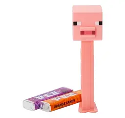 Диспенсер із цукерками Pez Minecraft Pig 17г - мініатюра 3