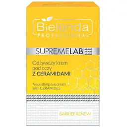 Живильний крем для шкіри навколо очей Bielenda Supremelab Barrier Renew з керамідами 15 мл - мініатюра 3