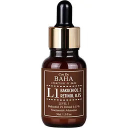 Сироватка для обличчя Cos De BAHA L1 Bakuchiol & Retinol Serum 30 мл