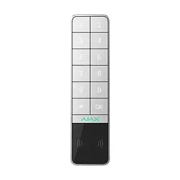 Бездротова клавіатура Ajax Keypad Outdoor White вулична IP66 (26-00582) - мініатюра 1
