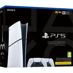 Ігрова приставка Sony PlayStation 5 Slim Digital Edition 2 геймпади Dualsense - мініатюра 8