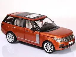 Колекційна металева модель автомобіля Автопром Range Rover з інерцією, світлом та звуком 1:26 - мініатюра 10