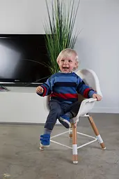 Стілець для годування Childhome Evolu 2 з бампером білий (CHEVOCHNW) - мініатюра 32