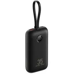 Зовнішній акумулятор (Power Bank) Veger W1188 10000mAh 35W Black