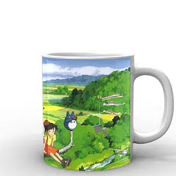 Кухоль GeekLand Мій сусід Тоторо My Neighbor Totoro Тоторо та друзі NT.02.012.996 330 мл білий - мініатюра 2