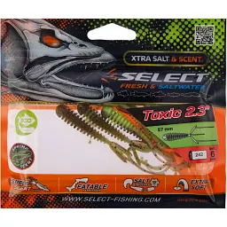 Силікон Select Toxic 2.3" #242 (6 шт/уп) - мініатюра 2