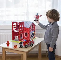 Ігровий набір New Classic Toys Пожежна станція (11020) - мініатюра 2