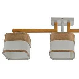 Люстра стельова Brille для кухні E27 60W WH (BKL-640C/3) - мініатюра 8